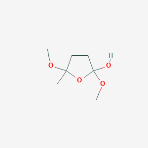 2,5-Dimethoxy-5-methyloxolan-2-ol