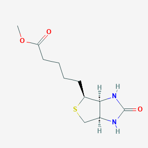 molecular formula C11H18N2O3S B144721 ビオチンメチルエステル CAS No. 608-16-2