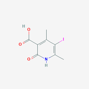 B1447210 2-Hydroxy-5-iodo-4,6-dimethylpyridine-3-carboxylic acid CAS No. 1707394-81-7
