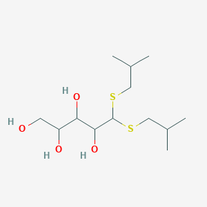 5,5-Bis(2-methylpropylsulfanyl)pentane-1,2,3,4-tetrol