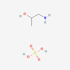 1-Aminopropan-2-ol;sulfuric acid