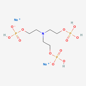 Ethanol, 2,2',2''-nitrilotris-, tris(dihydrogen phosphate) (ester), disodium salt