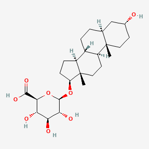 molecular formula C25H40O8 B1447239 Androstanediol-17g CAS No. 148616-25-5