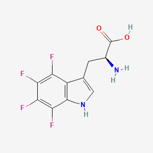 4,5,6,7-Tetrafluoro-L-tryptophan