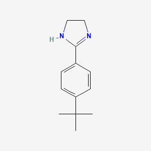 2-(4-tert-Butylphenyl)-4,5-dihydro-1H-imidazole