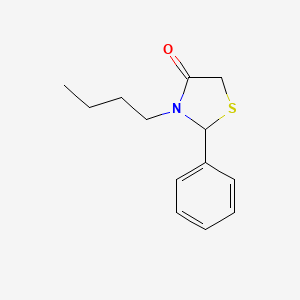 4-Thiazolidinone, 3-butyl-2-phenyl-