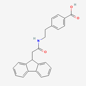 Benzoic acid, 4-[2-[(9H-fluoren-9-ylacetyl)amino]ethyl]-