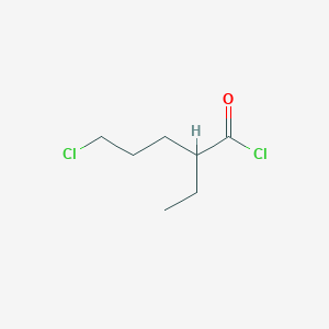 5-Chloro-2-ethylpentanoyl chloride