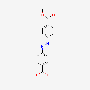 (E)-Bis[4-(dimethoxymethyl)phenyl]diazene