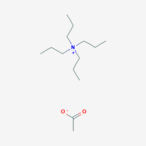 1-Propanaminium, N,N,N-tripropyl-, acetate