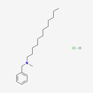 N-benzyl-N-methyldodecan-1-amine;hydrochloride