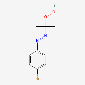 2-[(E)-(4-Bromophenyl)diazenyl]propane-2-peroxol