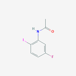 molecular formula C8H7FINO B1447271 N-(5-Fluoro-2-iodophenyl)acetamide CAS No. 1173707-01-1