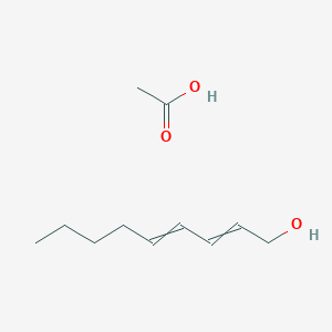 Acetic acid--nona-2,4-dien-1-ol (1/1)