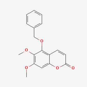 5-Benzyloxy-6,7-dimethoxycoumarin