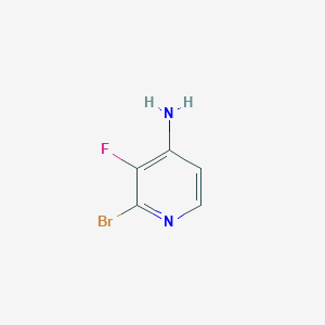 molecular formula C5H4BrFN2 B1447295 2-溴-3-氟吡啶-4-胺 CAS No. 1417638-80-2