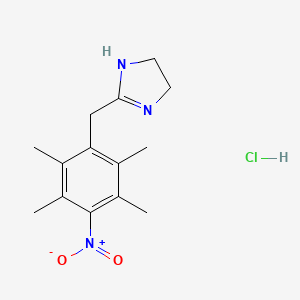 2-(2,3,5,6-Tetramethyl-4-nitrobenzyl)imidazoline hydrochloride