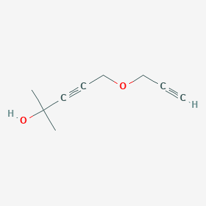 2-Methyl-5-[(prop-2-yn-1-yl)oxy]pent-3-yn-2-ol