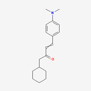 1-Cyclohexyl-4-[4-(dimethylamino)phenyl]but-3-en-2-one