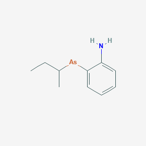 molecular formula C10H15AsN B14473107 CID 71367795 