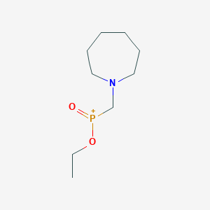 molecular formula C9H19NO2P+ B14473122 [(Azepan-1-yl)methyl](ethoxy)oxophosphanium CAS No. 67276-97-5