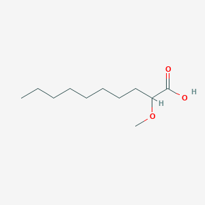 molecular formula C11H22O3 B14473127 2-Methoxydecanoic acid CAS No. 66018-29-9