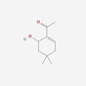 1-(6-Hydroxy-4,4-dimethylcyclohex-1-en-1-yl)ethan-1-one