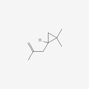 1,1-Dimethyl-2-(2-methyl-2-propenyl)cyclopropane