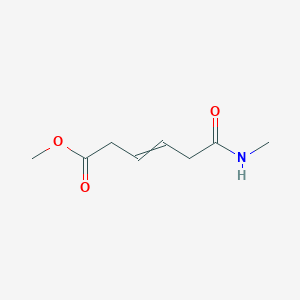 Methyl 6-(methylamino)-6-oxohex-3-enoate