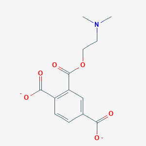 2-{[2-(Dimethylamino)ethoxy]carbonyl}benzene-1,4-dicarboxylate