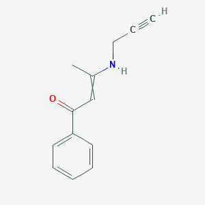 1-Phenyl-3-[(prop-2-yn-1-yl)amino]but-2-en-1-one