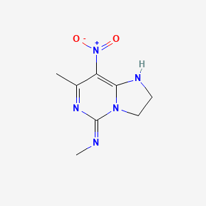 N,7-Dimethyl-8-nitro-2,3-dihydroimidazo[1,2-c]pyrimidin-5-amine