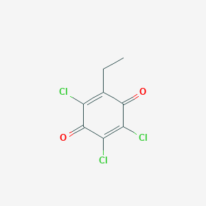 2,3,5-Trichloro-6-ethylcyclohexa-2,5-diene-1,4-dione