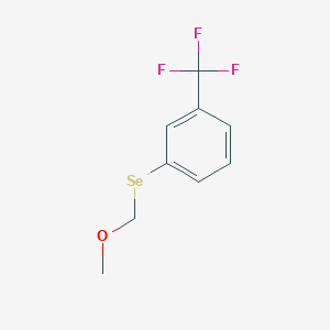 1-[(Methoxymethyl)selanyl]-3-(trifluoromethyl)benzene