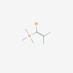 (1-Bromo-2-methylprop-1-en-1-yl)(trimethyl)silane