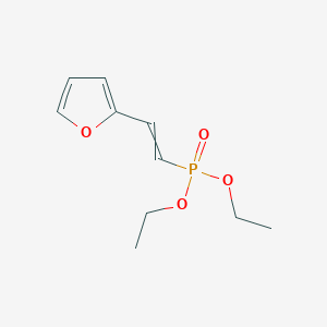 molecular formula C10H15O4P B14473365 Diethyl [2-(furan-2-yl)ethenyl]phosphonate CAS No. 71755-92-5