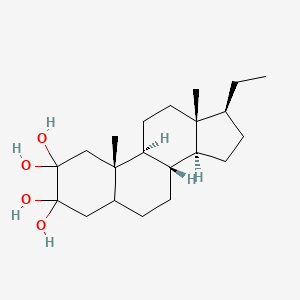 Pregnane-2,2,3,3-tetrol