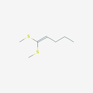 1,1-Bis(methylsulfanyl)pent-1-ene