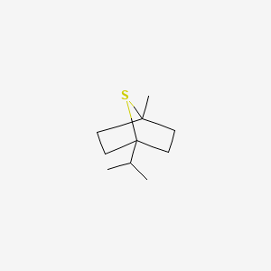 7-Thiabicyclo[2.2.1]heptane, 1-methyl-4-(1-methylethyl)-