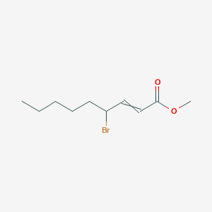 Methyl 4-bromonon-2-enoate