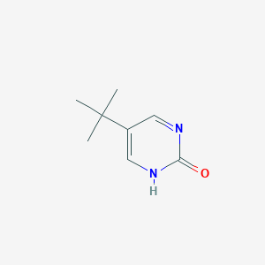 B144736 5-tert-butylpyrimidin-2(1H)-one CAS No. 133271-21-3