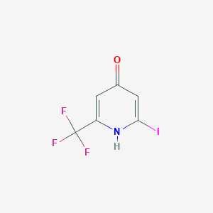 B1447364 4-Hydroxy-2-iodo-6-(trifluoromethyl)pyridine CAS No. 1227574-61-9
