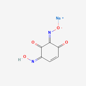 5-Cyclohexene-1,2,3,4-tetrone, 1,3-dioxime, monosodium salt