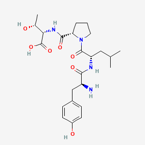 L-Tyrosyl-L-leucyl-L-prolyl-L-threonine