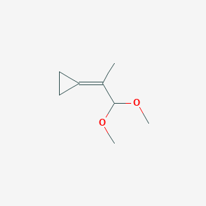 (1,1-Dimethoxypropan-2-ylidene)cyclopropane