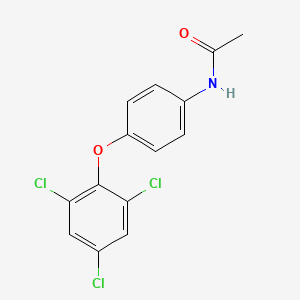 N-(4-(2,4,6-Trichlorophenoxy)phenyl)acetamide