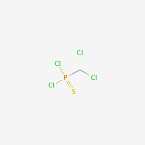 (Dichloromethyl)phosphonothioic dichloride