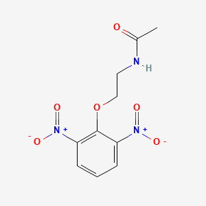 N-[2-(2,6-Dinitrophenoxy)ethyl]acetamide