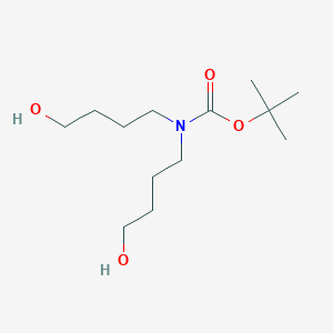 B1447387 tert-Butyl bis(4-hydroxybutyl)carbamate CAS No. 1056441-60-1