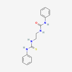 N-Phenyl-N'-{2-[(phenylcarbamothioyl)amino]ethyl}urea